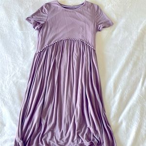 Pink Blush Maternity Dress